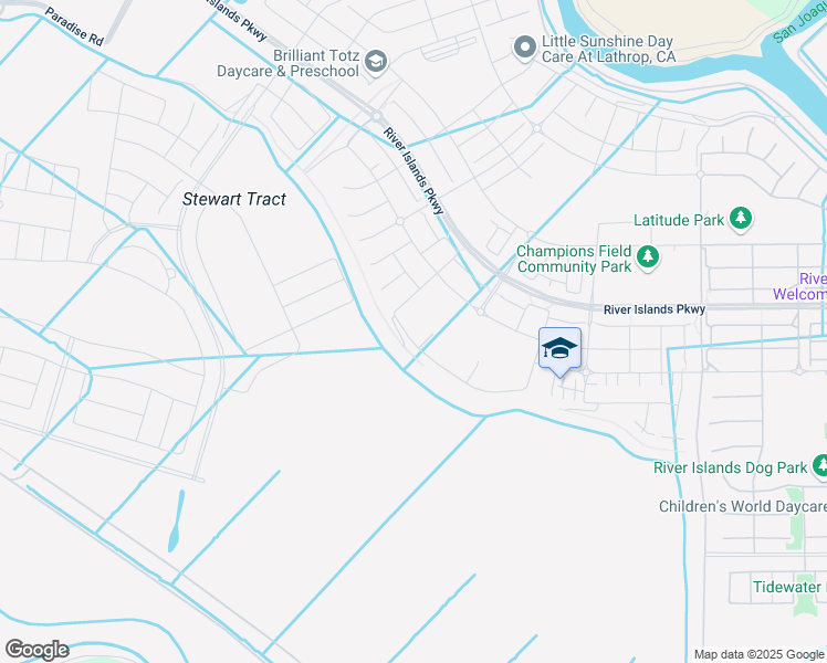 map of restaurants, bars, coffee shops, grocery stores, and more near 2767 Enslen Avenue in Lathrop
