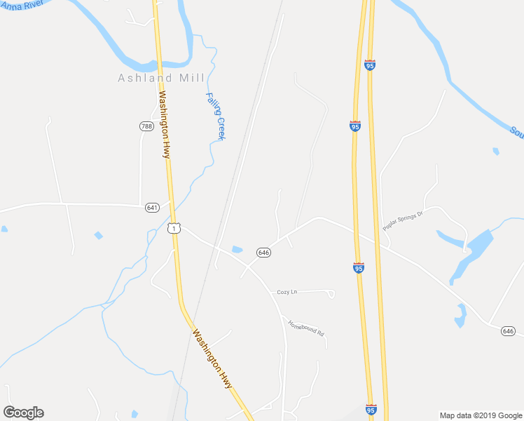 map of restaurants, bars, coffee shops, grocery stores, and more near 10462 Hickory Hill Road in Ashland