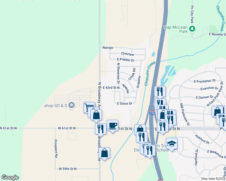 map of restaurants, bars, coffee shops, grocery stores, and more near 3 North Mohawk Drive in Park City