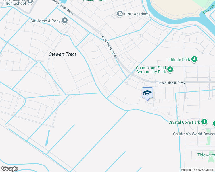 map of restaurants, bars, coffee shops, grocery stores, and more near 2767 Enslen Avenue in Lathrop