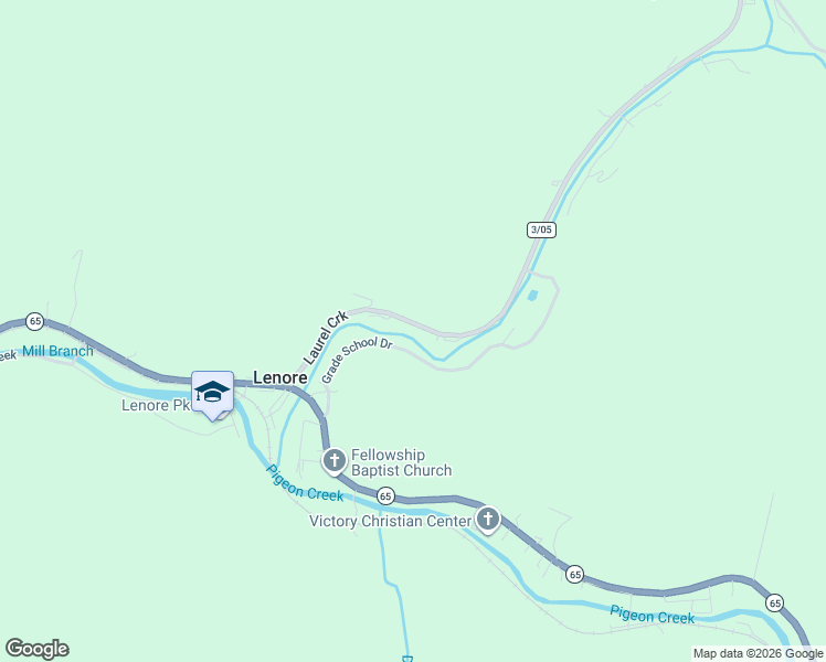 map of restaurants, bars, coffee shops, grocery stores, and more near 90 Laurel Creek in Delbarton