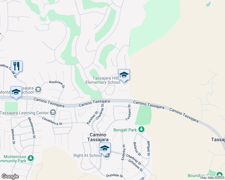 map of restaurants, bars, coffee shops, grocery stores, and more near 137 Kingswood Circle in Danville