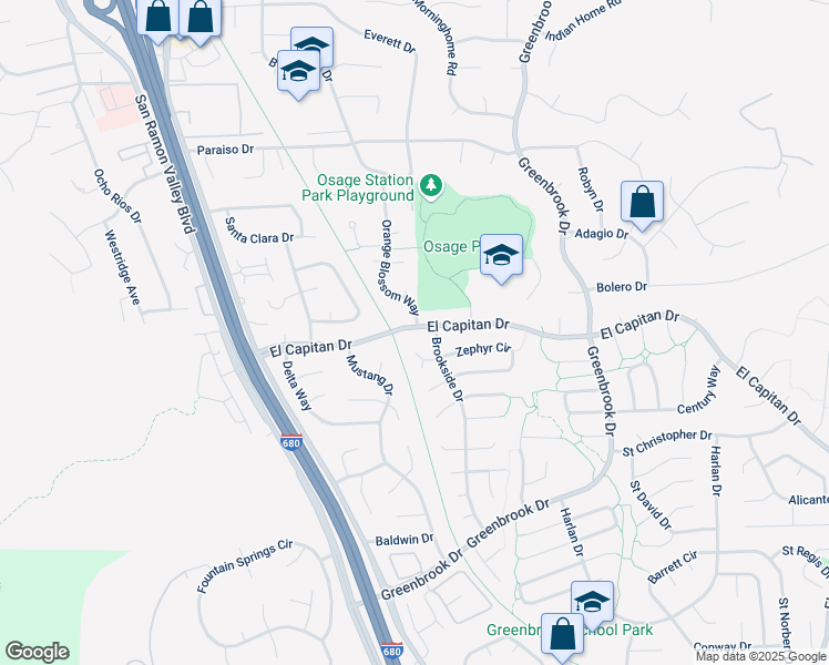 map of restaurants, bars, coffee shops, grocery stores, and more near in Danville