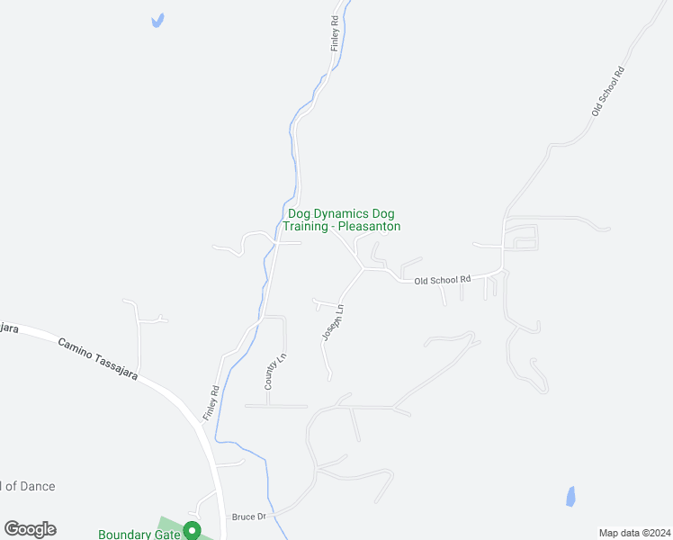 map of restaurants, bars, coffee shops, grocery stores, and more near 5374 Old School Road in Pleasanton