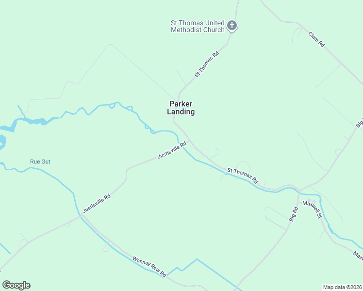 map of restaurants, bars, coffee shops, grocery stores, and more near 17501 Justisville Road in Parksley