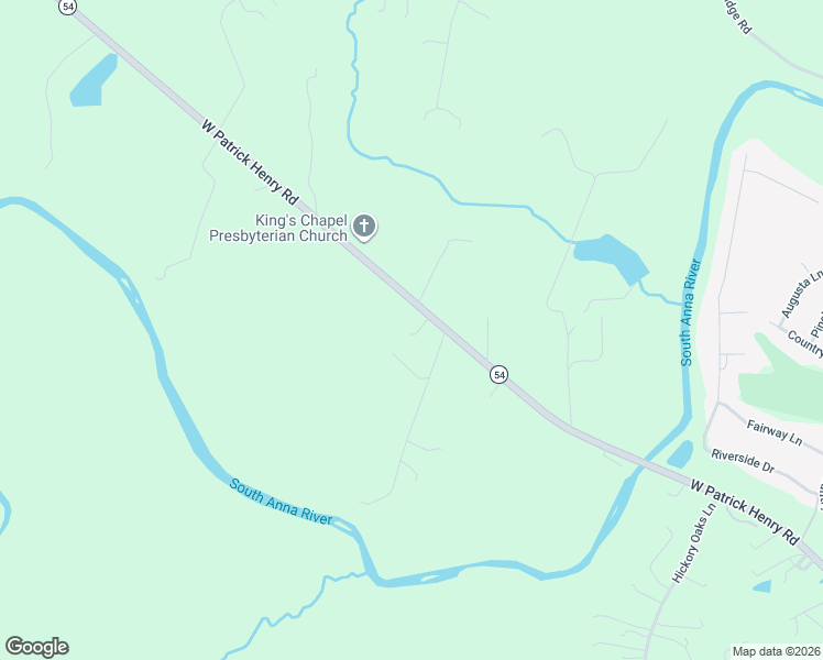 map of restaurants, bars, coffee shops, grocery stores, and more near 13291 West Patrick Henry Road in Doswell