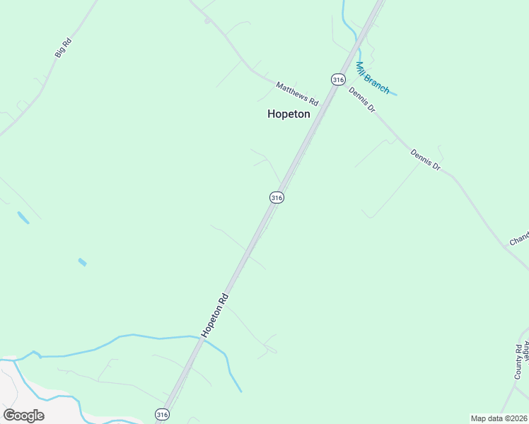 map of restaurants, bars, coffee shops, grocery stores, and more near 17364 Hopeton Road in Parksley