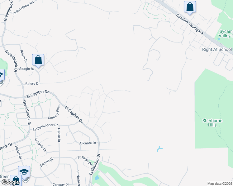map of restaurants, bars, coffee shops, grocery stores, and more near 372 Borica Drive in Danville
