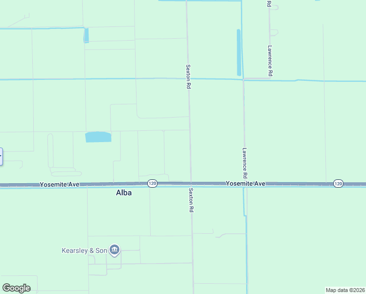 map of restaurants, bars, coffee shops, grocery stores, and more near 17657 Sexton Road in Escalon
