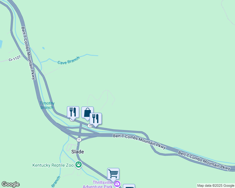 map of restaurants, bars, coffee shops, grocery stores, and more near 77 Lloyd Lane in Stanton