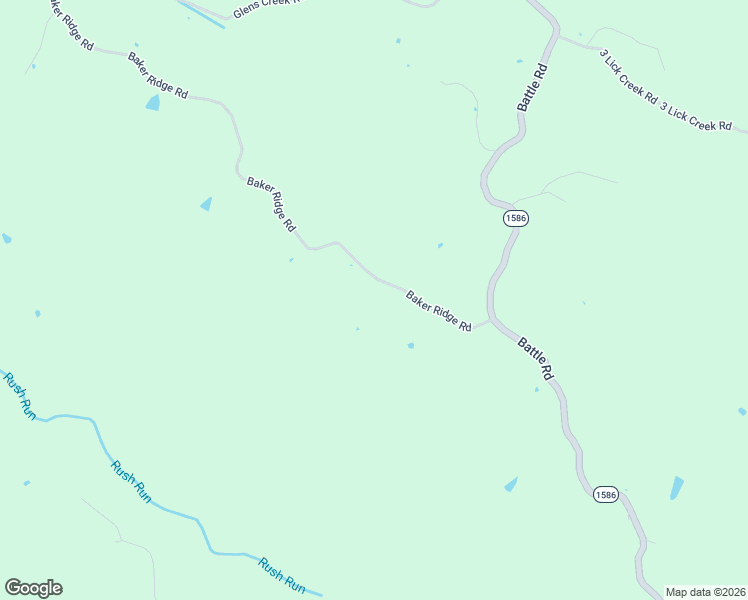 map of restaurants, bars, coffee shops, grocery stores, and more near 3397-3593 Baker Ridge Road in Willisburg