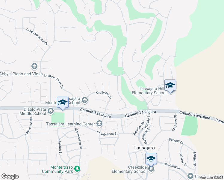 map of restaurants, bars, coffee shops, grocery stores, and more near 521 Knollwood Court in Danville