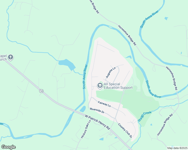 map of restaurants, bars, coffee shops, grocery stores, and more near 14394 Riverside Drive in Ashland
