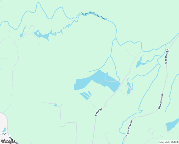 map of restaurants, bars, coffee shops, grocery stores, and more near 10947 Eaton Road in Oakdale