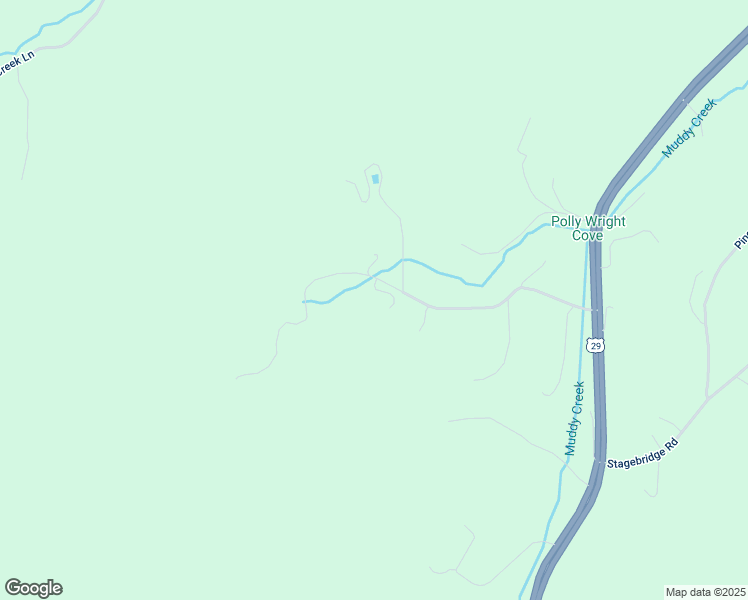 map of restaurants, bars, coffee shops, grocery stores, and more near 541 Ponton Lane in Lovingston