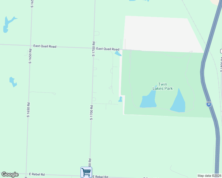map of restaurants, bars, coffee shops, grocery stores, and more near South 1715 Road in Nevada