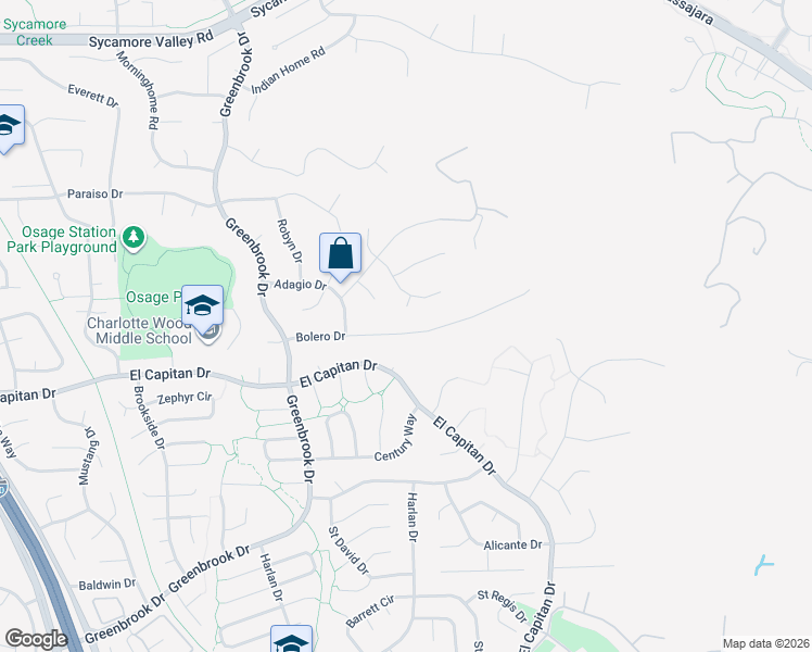 map of restaurants, bars, coffee shops, grocery stores, and more near 32 Vailwood Court in Danville