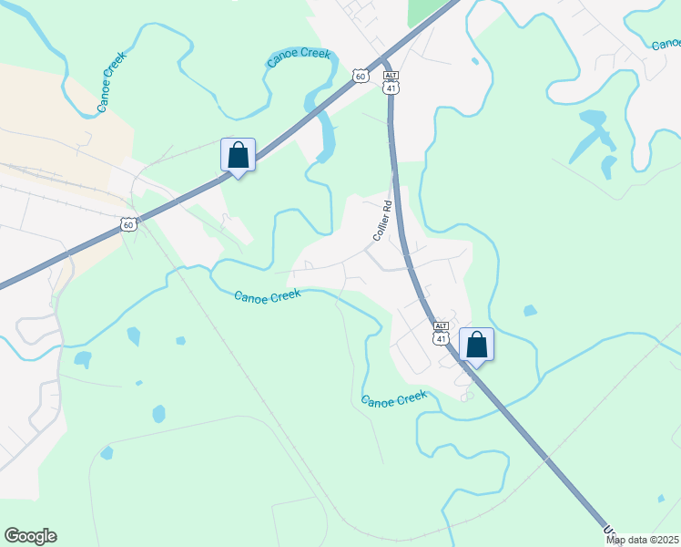 map of restaurants, bars, coffee shops, grocery stores, and more near 2122 Collier Road in Henderson