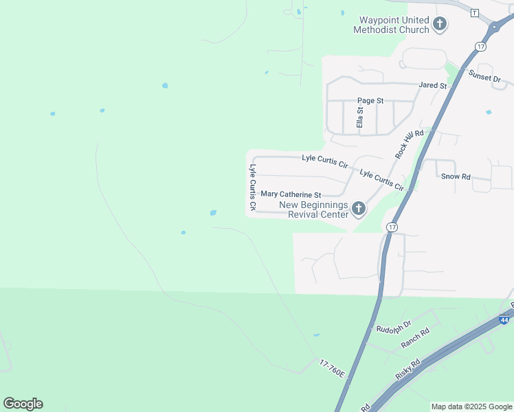 map of restaurants, bars, coffee shops, grocery stores, and more near 153 Lyle Curtis Circle in Waynesville