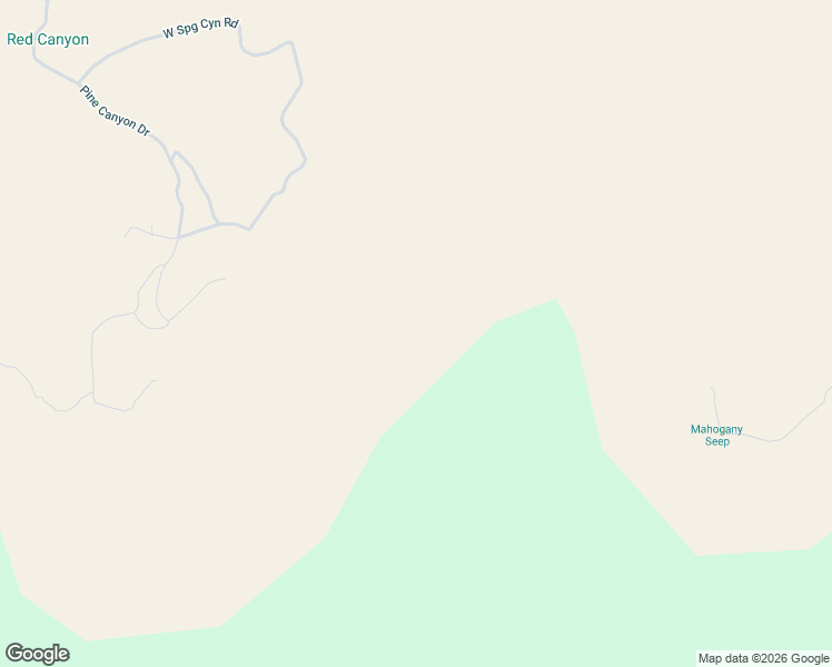 map of restaurants, bars, coffee shops, grocery stores, and more near Spring Canyon Drive in Brian Head