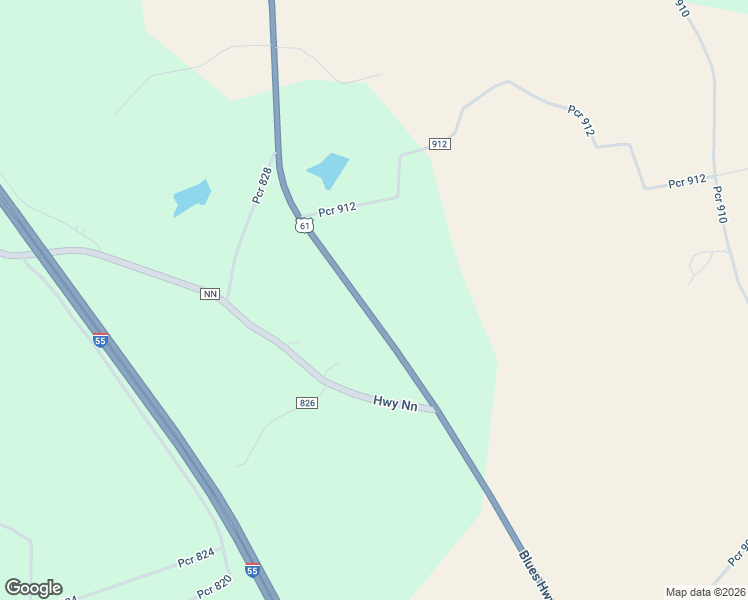 map of restaurants, bars, coffee shops, grocery stores, and more near 6916 North Highway 61 in Saint Mary