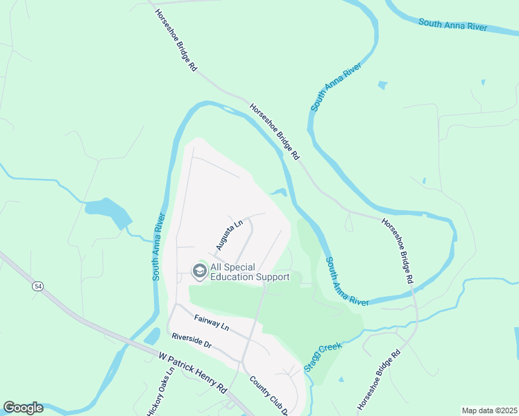 map of restaurants, bars, coffee shops, grocery stores, and more near 14515 Augusta Lane in Ashland