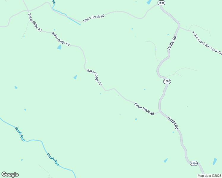 map of restaurants, bars, coffee shops, grocery stores, and more near 3389 Baker Ridge Road in Willisburg