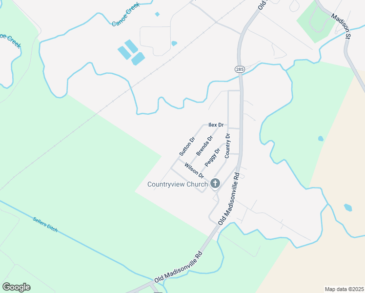 map of restaurants, bars, coffee shops, grocery stores, and more near 2019 Sutton Drive in Henderson
