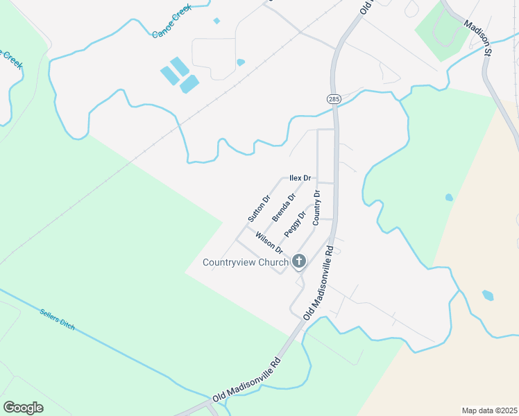 map of restaurants, bars, coffee shops, grocery stores, and more near 2019 Sutton Drive in Henderson