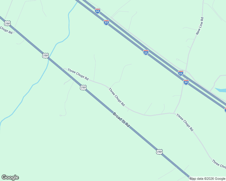 map of restaurants, bars, coffee shops, grocery stores, and more near 3850 Three Chopt Road in Gum Spring