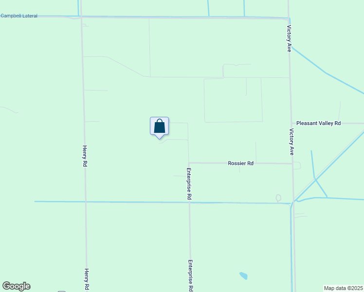 map of restaurants, bars, coffee shops, grocery stores, and more near 17423 Enterprise Road in Escalon