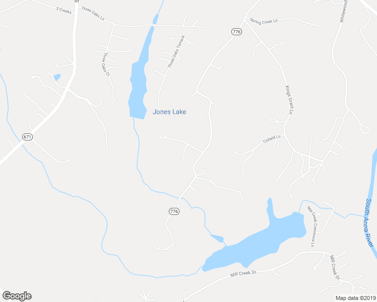 map of restaurants, bars, coffee shops, grocery stores, and more near 14391 King Road in Doswell