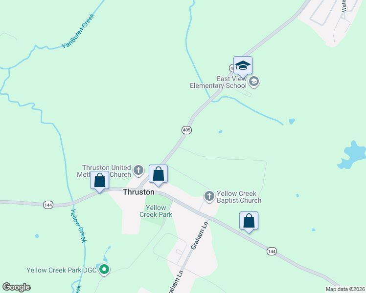 map of restaurants, bars, coffee shops, grocery stores, and more near 5804 Highway 405 in Owensboro