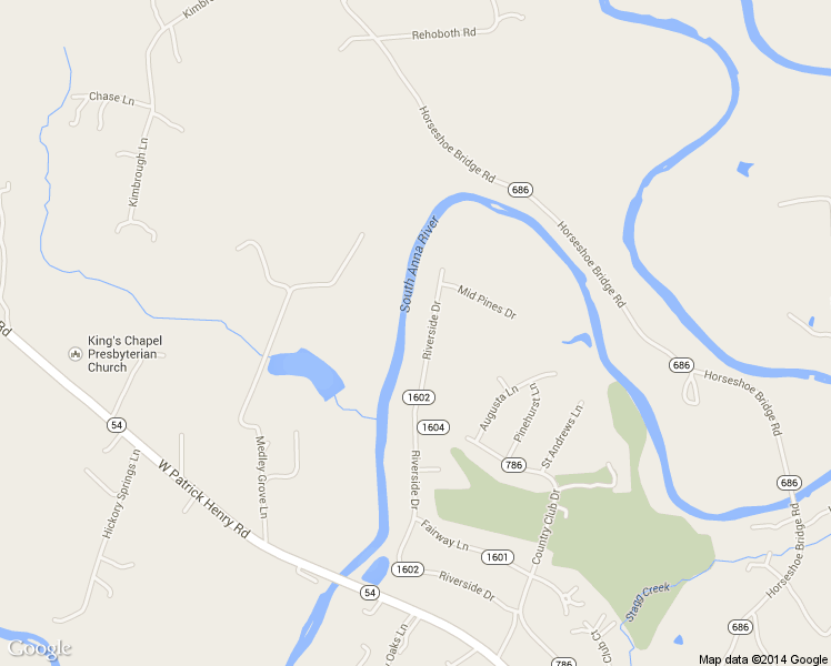map of restaurants, bars, coffee shops, grocery stores, and more near 14469 Riverside Drive in Ashland