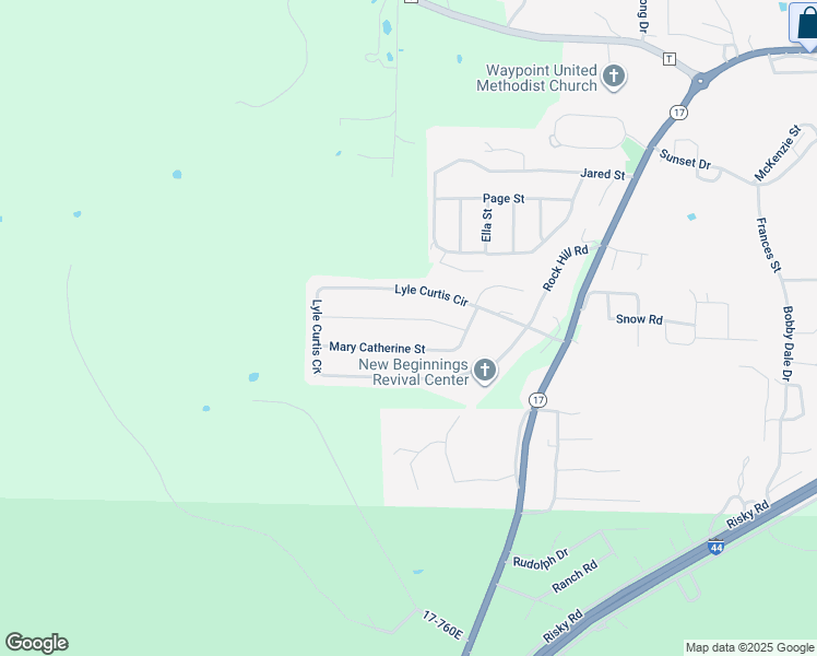 map of restaurants, bars, coffee shops, grocery stores, and more near 119 Edna Street in Waynesville