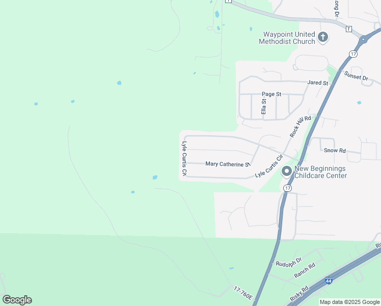 map of restaurants, bars, coffee shops, grocery stores, and more near 159 Lyle Curtis Circle in Waynesville