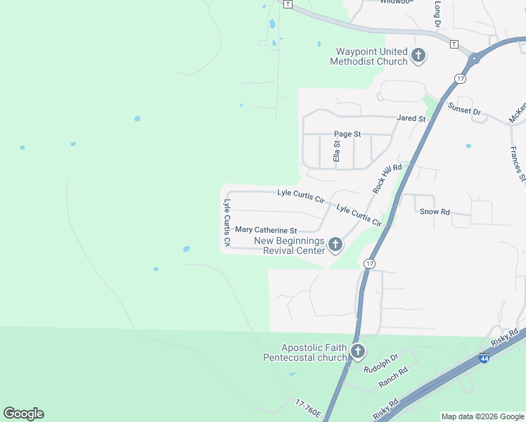 map of restaurants, bars, coffee shops, grocery stores, and more near 109 Edna Street in Waynesville