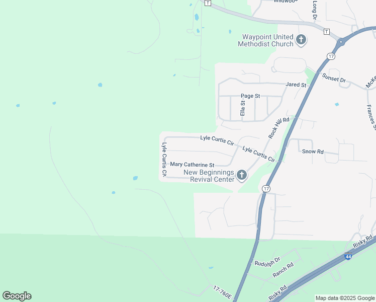 map of restaurants, bars, coffee shops, grocery stores, and more near 109 Edna Street in Waynesville