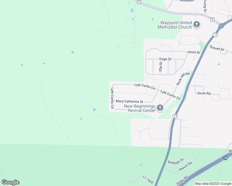 map of restaurants, bars, coffee shops, grocery stores, and more near 159 Lyle Curtis Circle in Waynesville