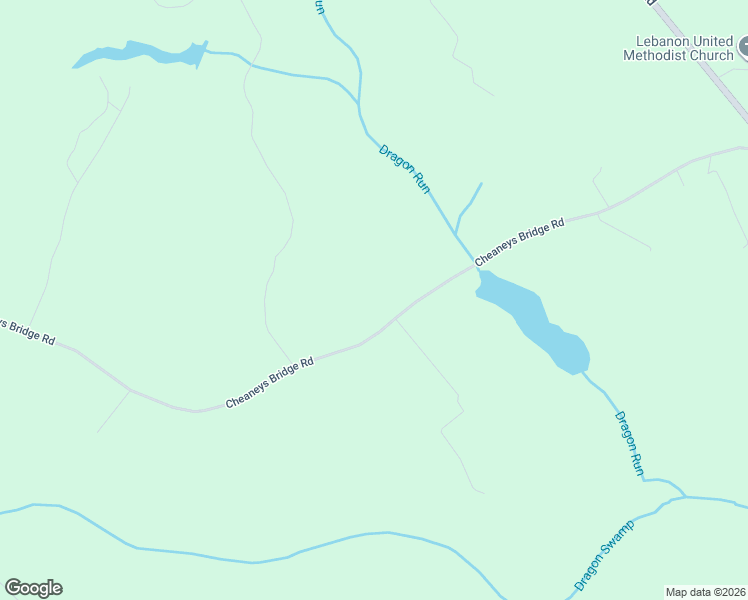 map of restaurants, bars, coffee shops, grocery stores, and more near 1186 Cheaneys Bridge Road in Dunnsville