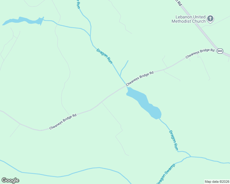 map of restaurants, bars, coffee shops, grocery stores, and more near 1186 Cheaneys Bridge Road in Dunnsville