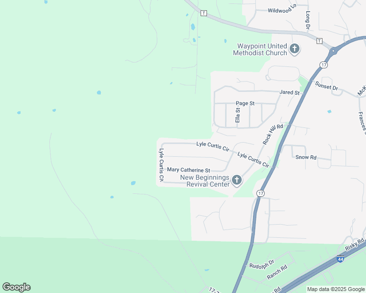 map of restaurants, bars, coffee shops, grocery stores, and more near 192 Lyle Curtis Circle in Waynesville