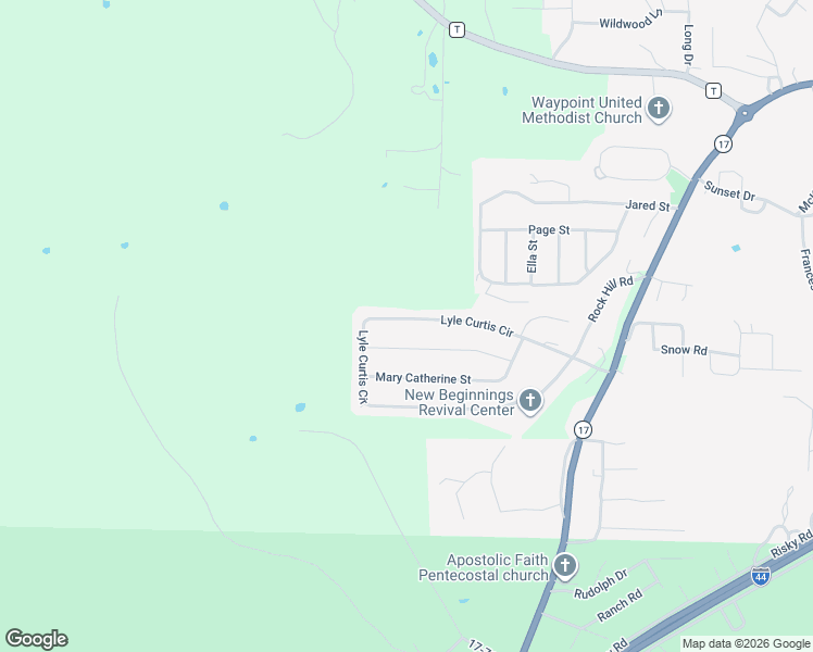 map of restaurants, bars, coffee shops, grocery stores, and more near 192 Lyle Curtis Circle in Waynesville