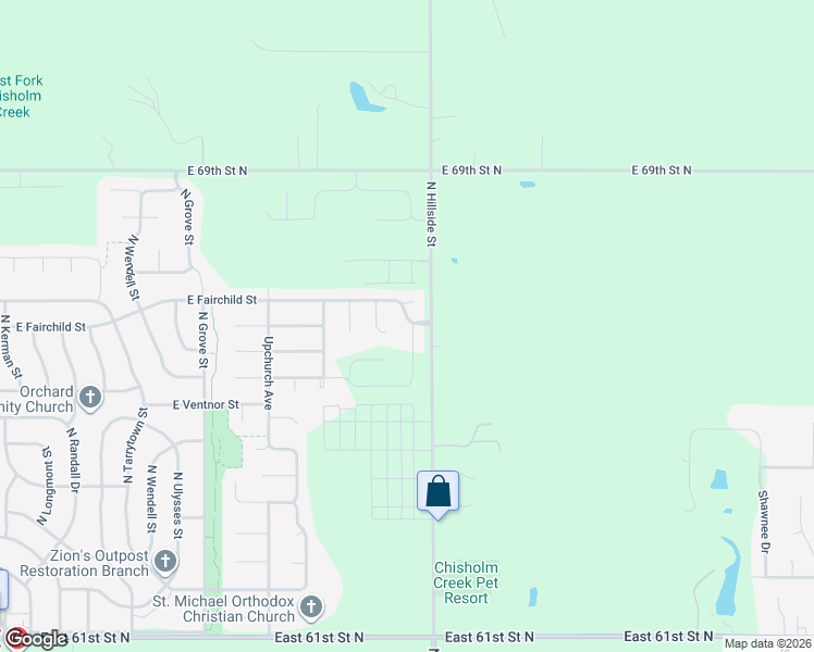 map of restaurants, bars, coffee shops, grocery stores, and more near 2664 East Fairchild Street in Park City