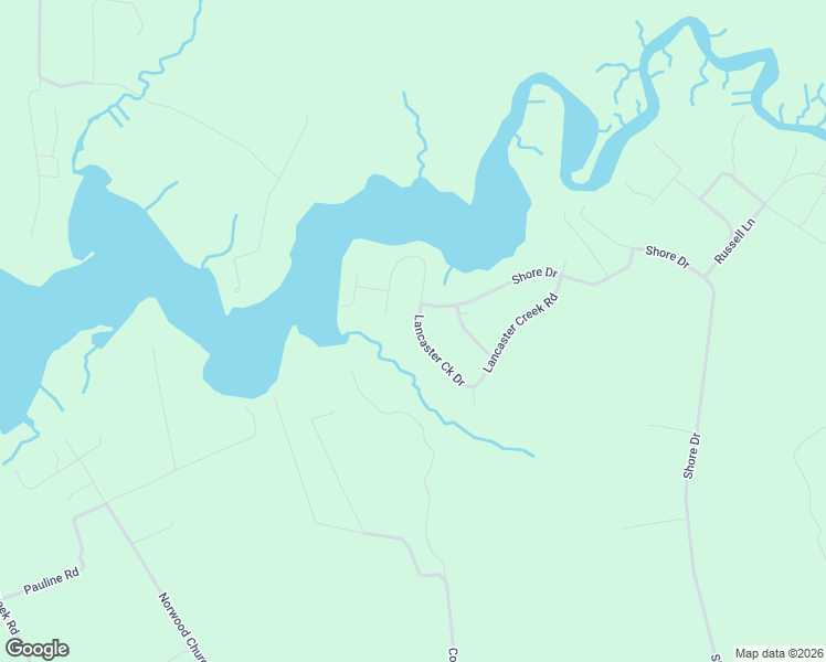 map of restaurants, bars, coffee shops, grocery stores, and more near 503 Lancaster Ck Drive in Lancaster