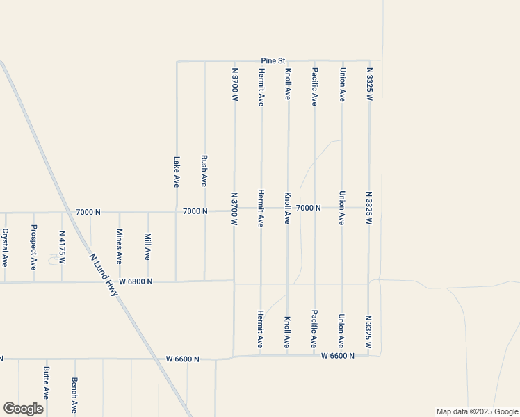 map of restaurants, bars, coffee shops, grocery stores, and more near 6981 Hermit Avenue in Cedar City