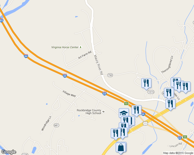 map of restaurants, bars, coffee shops, grocery stores, and more near Gallery Lane in Lexington