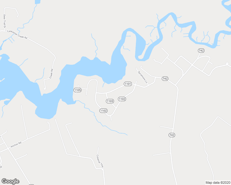 map of restaurants, bars, coffee shops, grocery stores, and more near 1471 Shore Drive in Lancaster