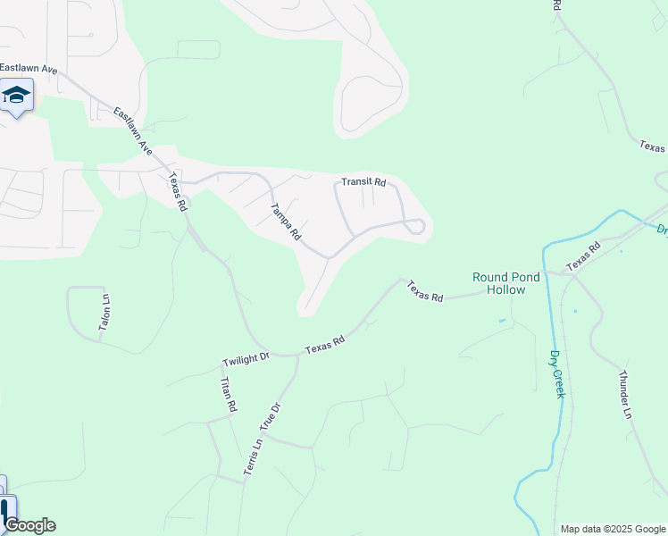 map of restaurants, bars, coffee shops, grocery stores, and more near 15152 Tampa Road in Saint Robert