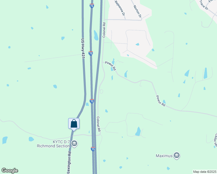 map of restaurants, bars, coffee shops, grocery stores, and more near 3049 Colonel Road in Richmond